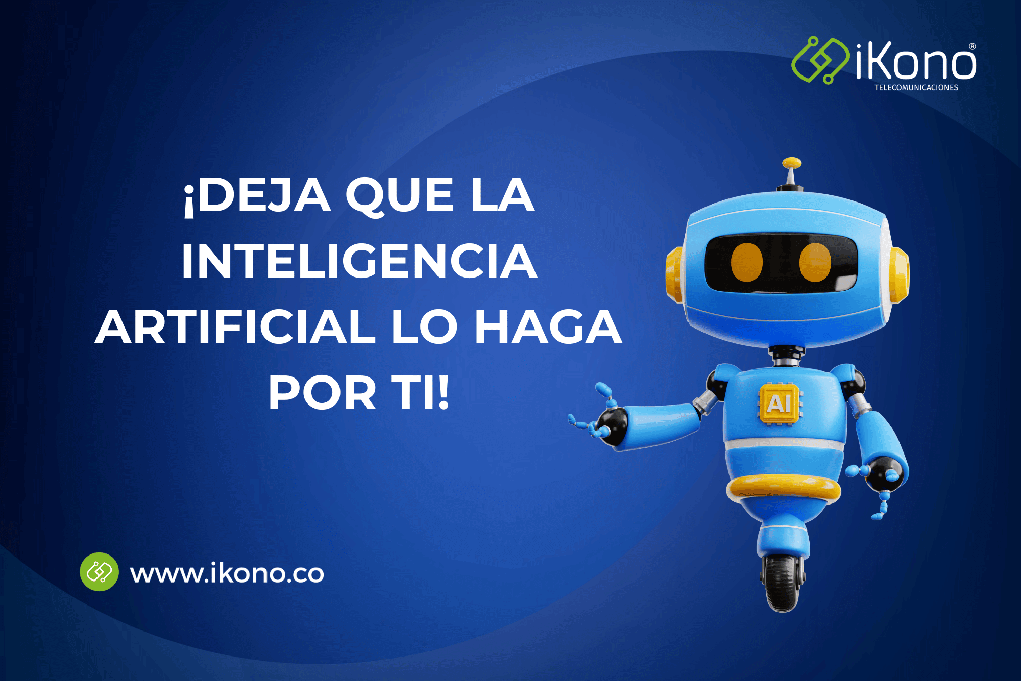 Deja que la inteligencia artificial lo haga por ti