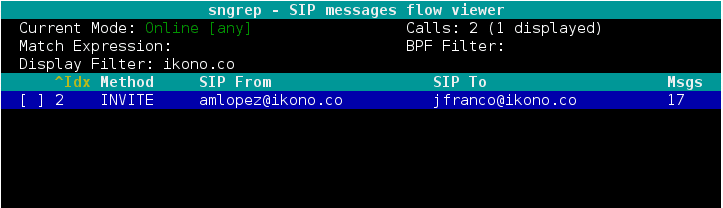 sngrep
